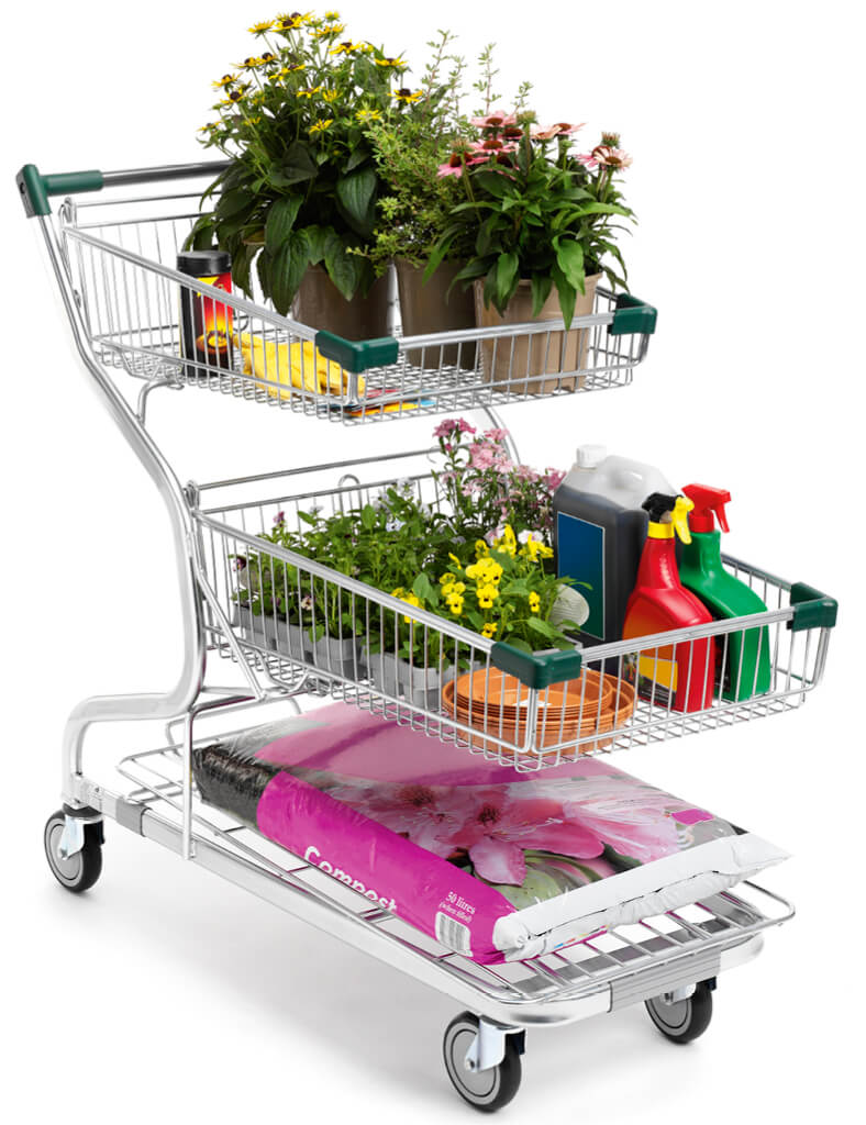 Double Basket Trolley additional view