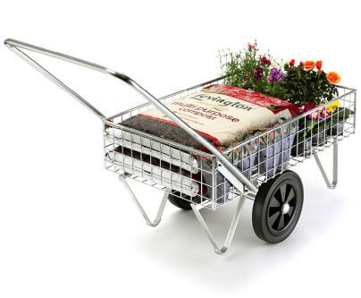 Garden centre trolley - single basket additional view